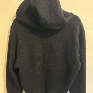 Loewe Black Zip-Up Hoodie